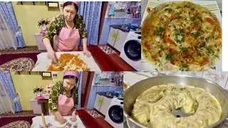 «Today's favorite dish for dinner is khanum.» «Сегодняшнее любимое блюдо на ужин — ханум.»