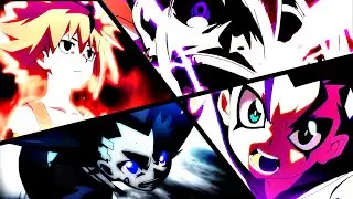 Aiger and Free versus Bell and Phi fanmade (Dimension ball X episode 9)