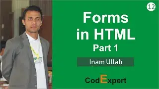 12 HTML Form input tags  text, date, color, number, file, submit,email, password in Urdu/Hindi