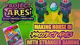 PLAYING PROJECT ARES | HYPIXEL SKYBLOCK SERVER | STRANGER