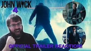 John Wick Chapter 4 Official Trailer REACTION!!! (I CAN'T WAIT!)