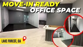 Inside a Turnkey Office Space at Palm Terrace | 16 Private Offices + Training Room Tour