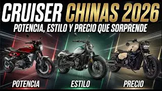 5 Cruiser Chinas que desaf&iacute;an a las marcas tradicionales