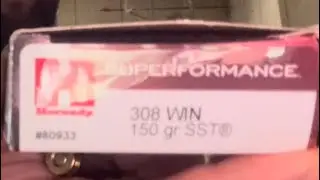 Пуля Hornady SST 150 Grain .308 демонстрирует отличные результаты при охоте на белохвостого оленя...