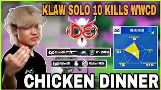 DEklawSIR on Fire 🔥  Solo 10 Kills Chicken Dinner for DeadEyes Guys | kvn gaming