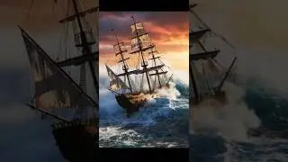 Ship in Waves: AI Storm Tosses Vessel! 🌊 | Cataclysmic.AI