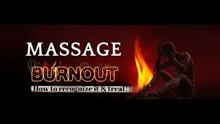 Massage Therapist Burnout. How to treat.
