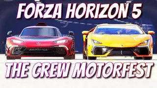 Forza Horizon 5 VS The Crew Motorfest: автомобили с обложки