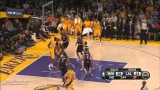 Kobe Bryant 33 points vs Minnesota Timberwolves 02/28/2013