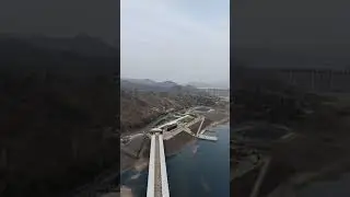 Statue of unity view from top