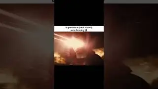 superman aura farming with heat vision #shorts #ytshorts