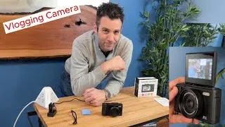 Dorida 5K Vlogging Camera 80MP with Flip Screen WiFi