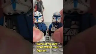Some of my rare STAR WARS mini figures!