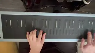 Granular Rhodes (Equator 2 sounds) on Roli Seaboard Rise 2