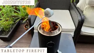 Mini Tabletop Fire Pit from Amazon (ZVMTTOY Store) - Super easy to setup and use!