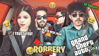 CRAZIEST ESCAPE FT. @8bitMAMBA @KrutikaPlays @Jokerkihavelii | GTA 5 RP FUNNY MOMENTS