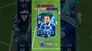 93 tots honourable mention EMEGHA player review ea fc 25 #shorts #short #eafc25 #fc25