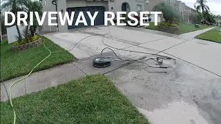 This Driveway Was Ready for a Reset | Paver Path Pressure Washing