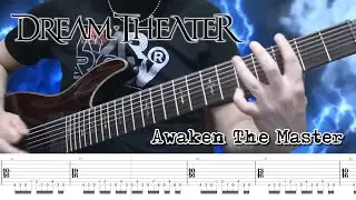 Dream Theater - Awaken The Master (Guitar Intro Cover + TABS)