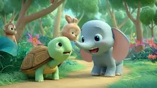 Eli the Little Elephant Helps His Friends 🌈 | Bedtime Story for Kids #bedtimestories #trending