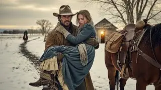 Her Uncle Left Her Wounded In The Snow, The Cowboy Found Her Trail And Saved Her Before She Died
