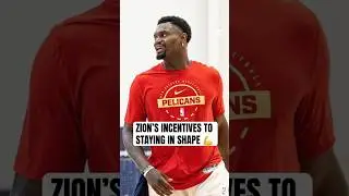 Why Zion has to stay in shape 💰 @MollymorrisonNBA