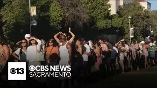 Thousands stay cool at Sacramento's block party amid triple-digit heat