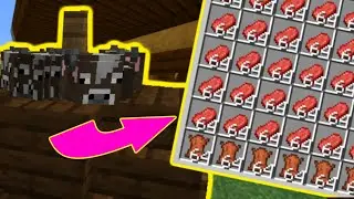 How to build the best early game Minecraft food farm | Minecraft 1.18 | Survival Series Episode 4