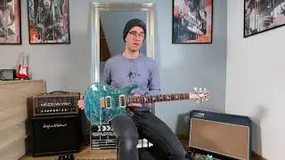 PRS Experience 2020 Modern Eagle V River Blue