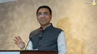 CM Dr Sawant, Industries Min Mauvin, председатель GIDC Реджинальд посещают ежегодное общее собран...