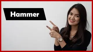 Hammer meaning in Hindi [ Visual Vocabulary ]