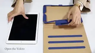 How To Install ProCase Vintage Stand Folio Cover Protective Case For iPad Pro 2020