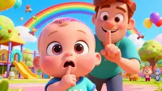 Peekaboo! Where Are You? 🙈 | 3D Playtime Action Song | Disney Style Nursery Rhymes for Kids