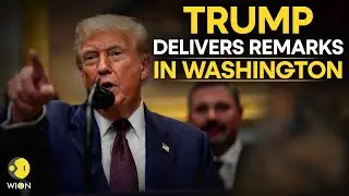 LIVE: US President Donald Trump Delivers Remarks at the Andrew Mellon Auditorium in Washington, DC
