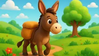The Donkey🐴| Donkey song | Nursery Rhymes | Baby poem | Cartoon | Tiger kids