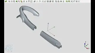 74. FreeCAD 1.0 Верстак Mesh. 74.  Инстр-ты Закрыть отверстие, Оценить сетку, Создать секцию