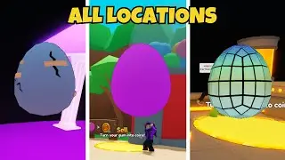 EVERY EGG LOCATION IN 2025 Easter Event (Bubble Gum Simulator INFINITY)