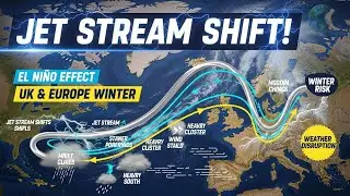 Jet Stream Shifts Under El Ni&ntilde;o: How It Could Disrupt UK & Europe's Winter Weather
