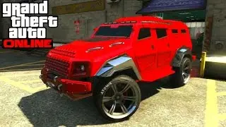 GTA 5 Online - HVY Insurgent Full Customization Paint Job Guide