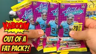KABOOM OUT OF A PANINI VALUE PACK!? | 2021 Panini Absolute Football