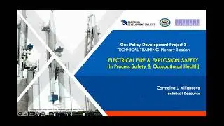 LNG Intro Course:  Electrical/Fire and Explosion Safety
