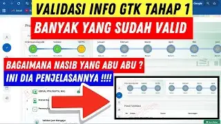 VALIDASI INFO GTK TAHAP 1 | TERBARU&nbsp;- INFO&nbsp;GTK&nbsp;2026