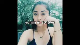 YUNJIN 2016??? #huhyunjin #edit #lesserafim #shorts #kpop #hybe #izone #wonyoung #bts #blackpink