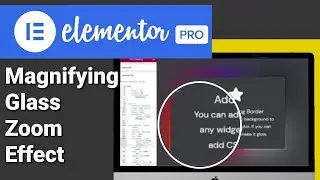 Эффект увеличения изображения в Elementor HTML CSS