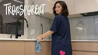 Примерка прозрачных платьев || Модные тренды 2025 года || Прозрачные ткани #sheerfabrics #8