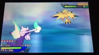 INSANELY QUICK Shiny Zapdos!! it took only 8 SRs(with Charm)