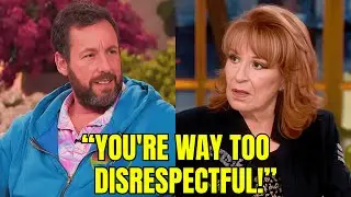 Adam Sandler ERUPTS and Confronts Joy Behar LIVE on The View!