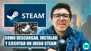 Como DESCARGAR, INSTALAR y EJECUTAR un JUEGO en STEAM 😊💻