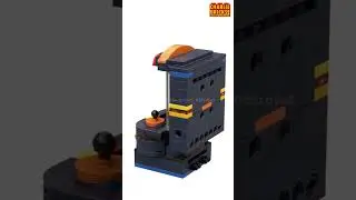 LEGO Arcade Machine 🎮  Classic Retro Gaming Build #shorts  #lego #arcade