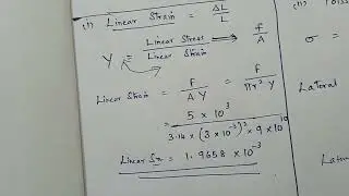 brass rod problem - Poisson's ratio calculation